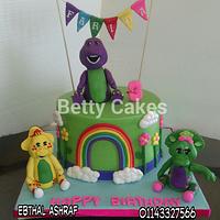 barney and friends cake