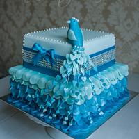 Bird of Paradise Wedding Cake Design