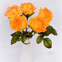 Yellow roses bouquet
