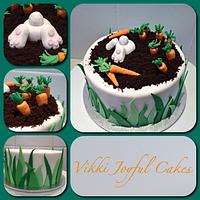 Bunny Butt cake