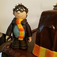 Harry potter theme cake
