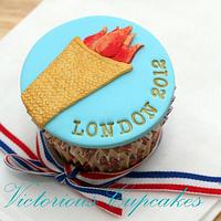 Step by step to Olympic Cupcakes