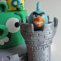 Angry Birda Cake