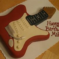Fender Stratocaster Cake