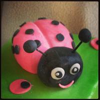 lady bug cake :)