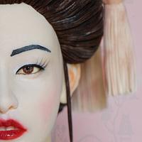 Japanese fashion / Geisha - Couture Cakers Collaboration
