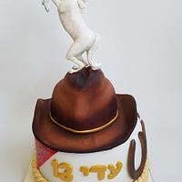 Cowboy birthday boy