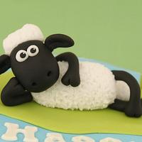 Shaun the Sheep Cake