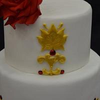 Asian Royale Wedding Cake