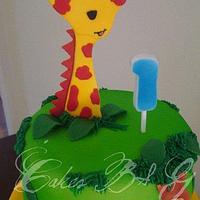 Safari Birthday Cake