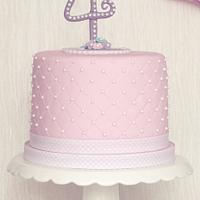 4th Birthday Cake (Girl)
