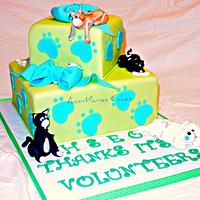 Donated Cake to The Humane Society