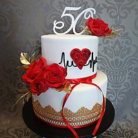 Birthday cake for nurse