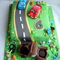 Cars - cake-6