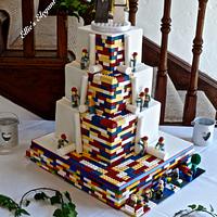 Lego wedding Cake
