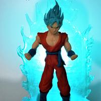 Dragonball!!! Goku Super Saiyan God Blue 