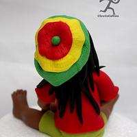 Bob Marley Cake Topper