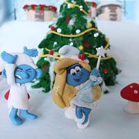 Have a smurfy Christmas grouchy