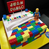 Lego Baby Shower Cake