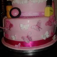 First Tiered Cake :)
