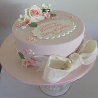 Birthday cake for 2 lovely ladies...