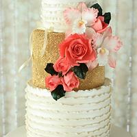 "Radiance"- Engagement cake