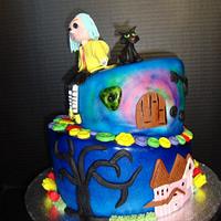 Coraline Birthday Cake