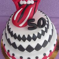 Rolling Stones Cake