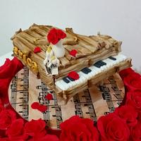 music cake 