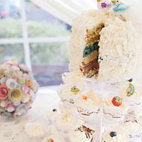 Free From Food Colouring! Natural Wedding Cake & Cupcakes