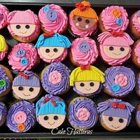 Lalaloopsy cupcakes