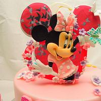 Mickey & Minnie Cake