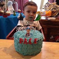 Pirate 1st Birthday cake