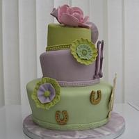 Topsy Turvy 13th Birthday Cake