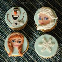 Frozen cupcakes