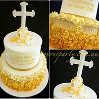First Holy Communion Cake