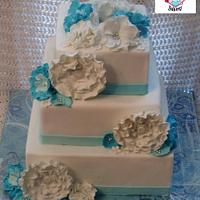Fantasy Flower Wedding Cake