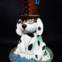 Cake dog