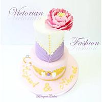 Victorian Fashion Cake 