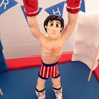 Rocky Balboa Boxing Ring Cake