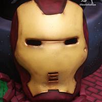Superheros with edible masks(tutorial link)
