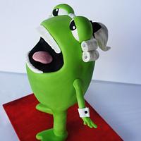 Singer Frog Cake