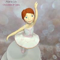 Felicie - Ballerina inspired cake
