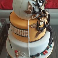 Ninetieth birthday cake