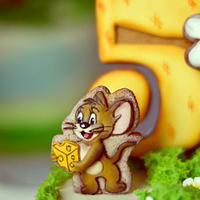 Tom and Jerry Birthday cake