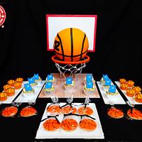 basketball 3D cake