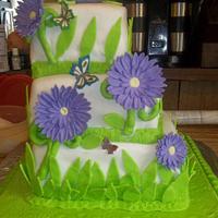 My 1st Wedding cake