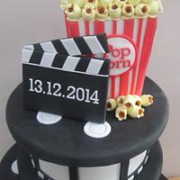 Movie themed Cake