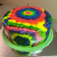 Tye Dye Cake