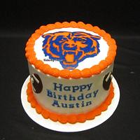 Bears Football Cake